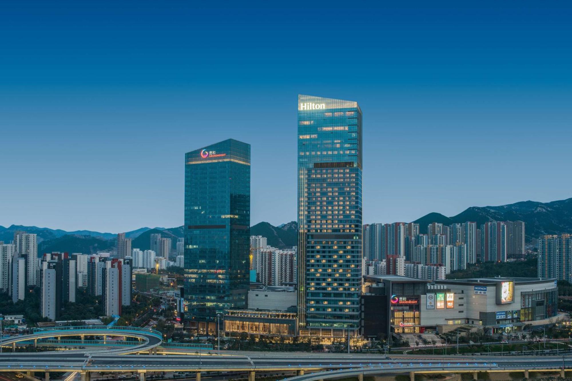 Hilton Jinan South Hotel & Residences Eksteriør bilde
